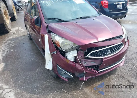 2017 Mitsubishi Mirage Es z USA, uszkodzony, nr VIN ML32A3HJ8HH010148